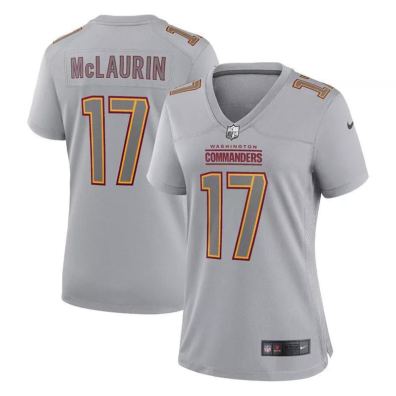 Womens Nike Terry McLaurin Gray Washington Commanders Atmosphere Fashion Game Jersey Product Image