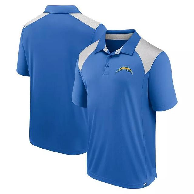 Mens Fanatics Powder Blue Los Angeles Chargers Primary Polo Product Image