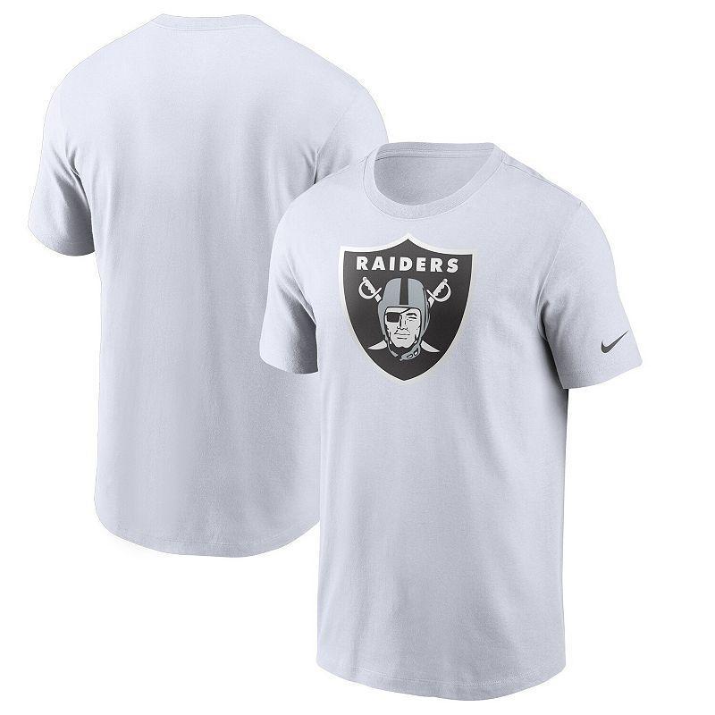 Mens Nike White Las Vegas Raiders Primary Logo T-Shirt Product Image