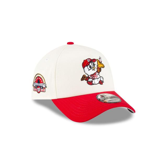 Washington Nationals Mini Mascot 9FORTY A-Frame Snapback Hat Male Product Image