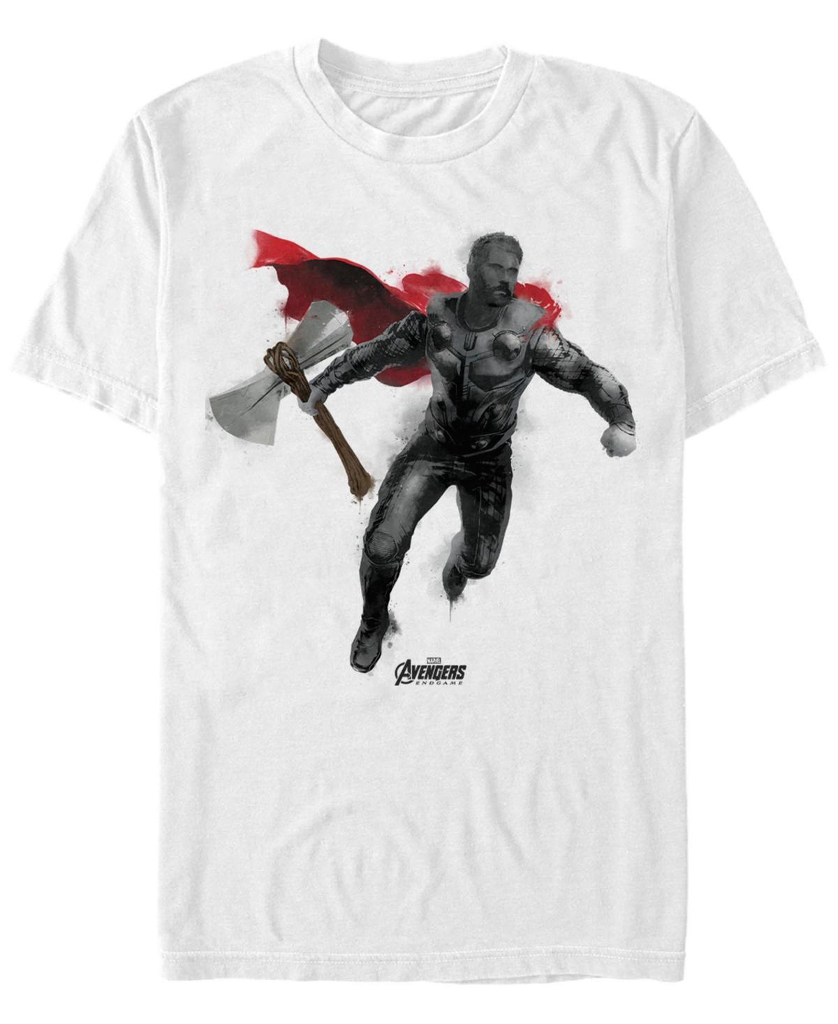 Mens Marvel Avengers Endgame Thor Spray Paint Tee Product Image