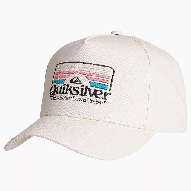 Mens Quiksilver Step Inside Snapback Hat, Brown Product Image