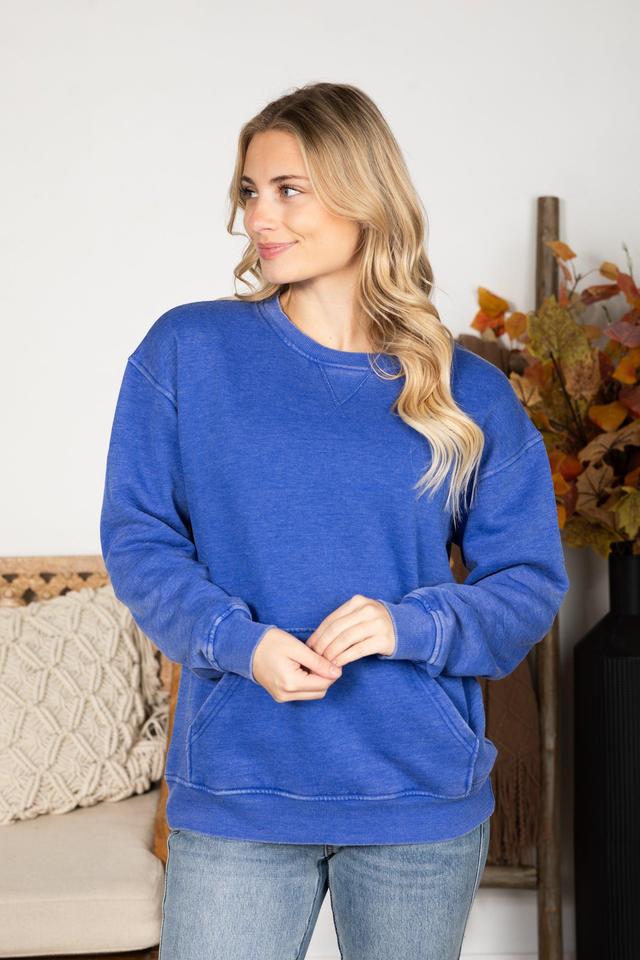 Pigment Dyed Cozy Campfire Sweatshirt Product Image