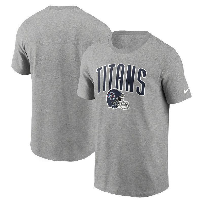 Mens Nike Heathered Gray Tennessee Titans Team Athletic T-Shirt TTN Grey Product Image