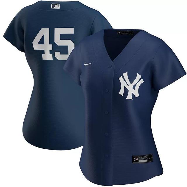 Womens Nike Gerrit Cole New York Yankees Alternate Replica Player Jersey Blue Product Image