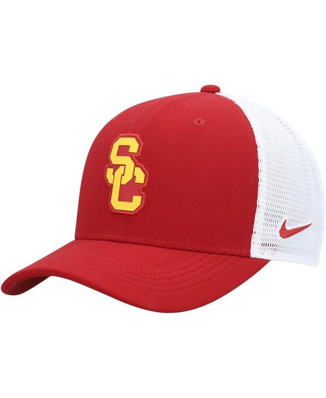 Mens Nike Crimson USC Trojans Classic99 Trucker Adjustable Hat Product Image