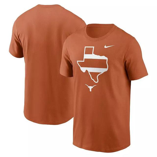 Mens Nike Texas Orange Texas Longhorns Campus State Shape T-Shirt Product Image