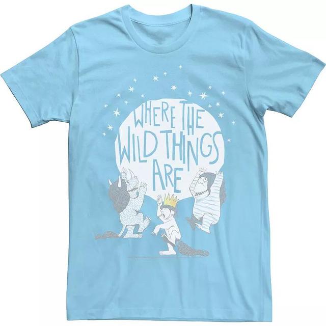 Mens Where The Wild things Are The Wild Things Poster Tee Product Image