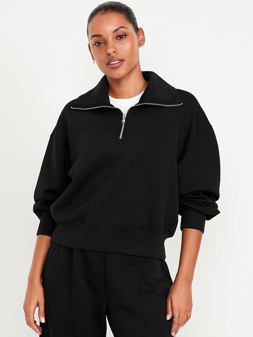 Half-Zip Bounce Fleece Pullover Product Image