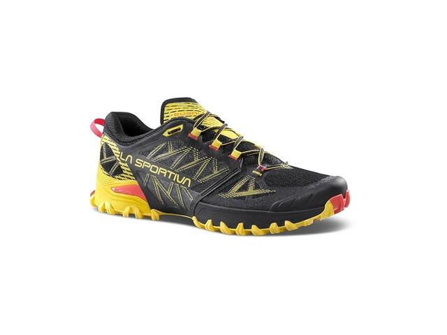 La Sportiva Bushido III 1 (Black/Yellow) Men's Running Shoes Product Image