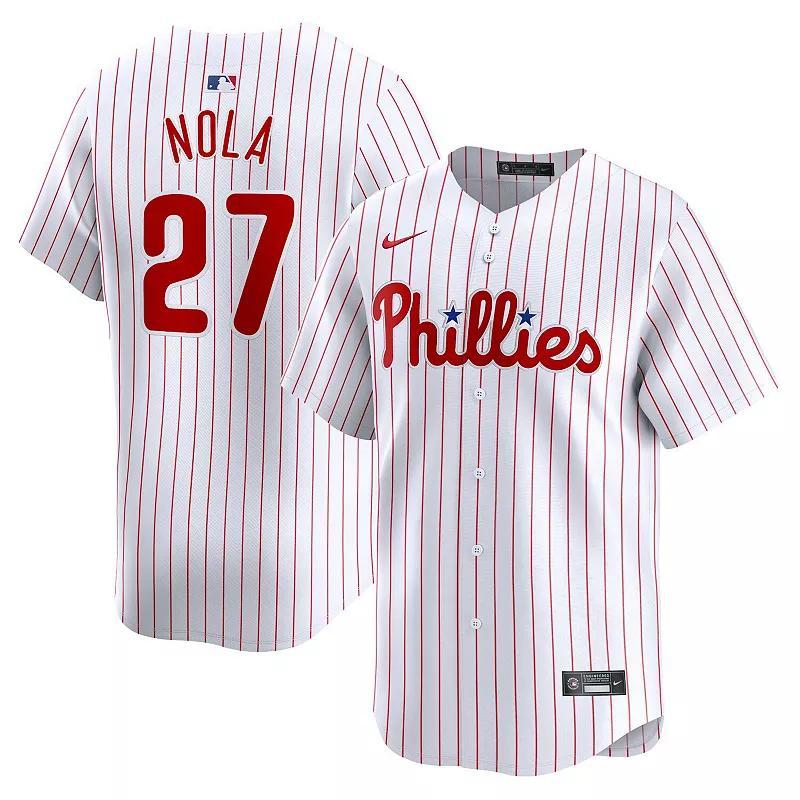 Mens Nike Aaron Nola Philadelphia Phillies Home Limited Player Jersey Product Image