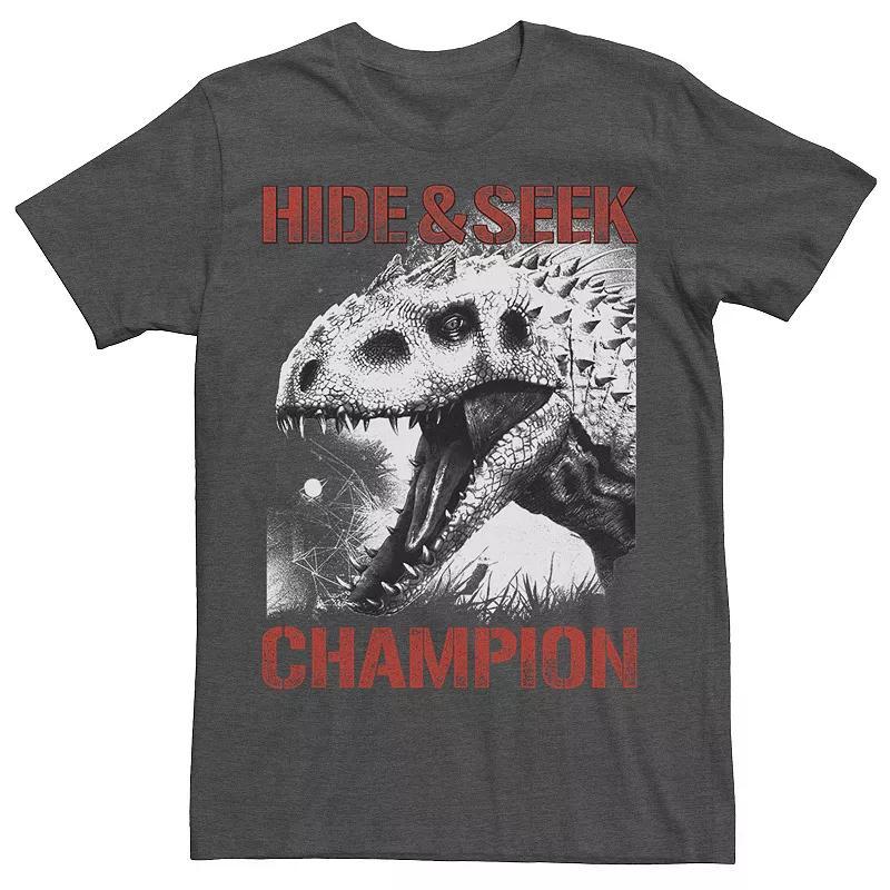 Mens Jurassic World Indominus Hide & Seek Champ Graphic Tee Blue Product Image