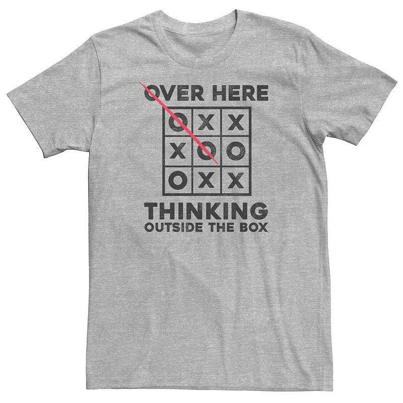 Mens Thinking Outside The Box Tee Athletic Grey Product Image