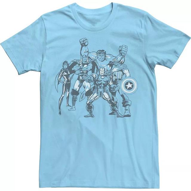 Mens Marvel Retro Group Tee Product Image