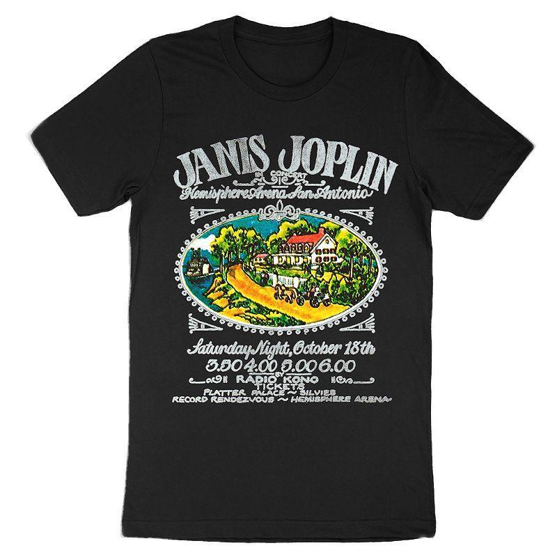 Mens Janis Joplin Southern Tee Black Product Image