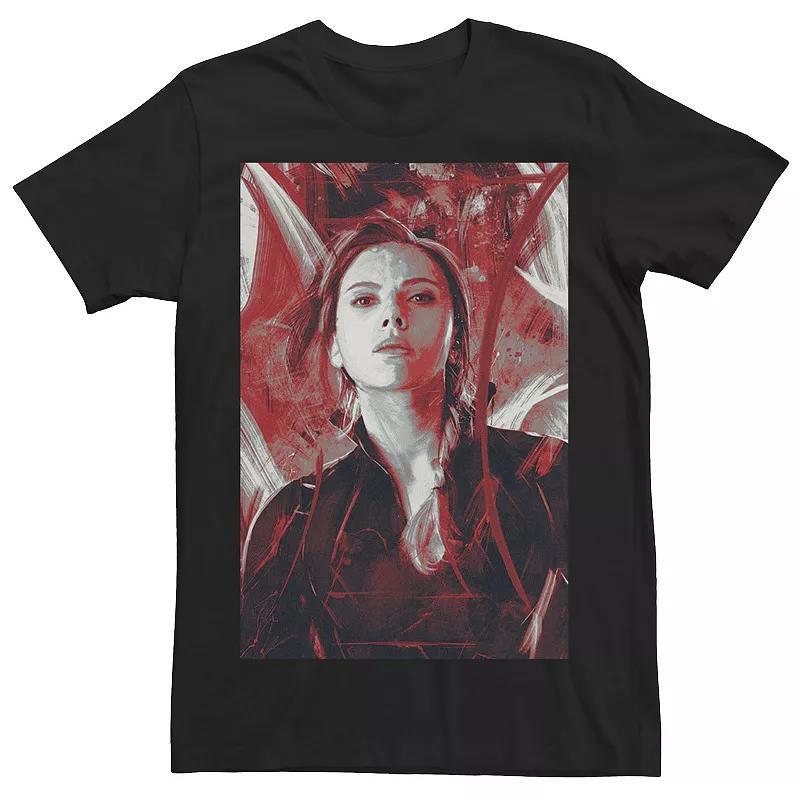 Mens Marvel Avengers Endgame Black Widow Painting Graphic Tee Product Image