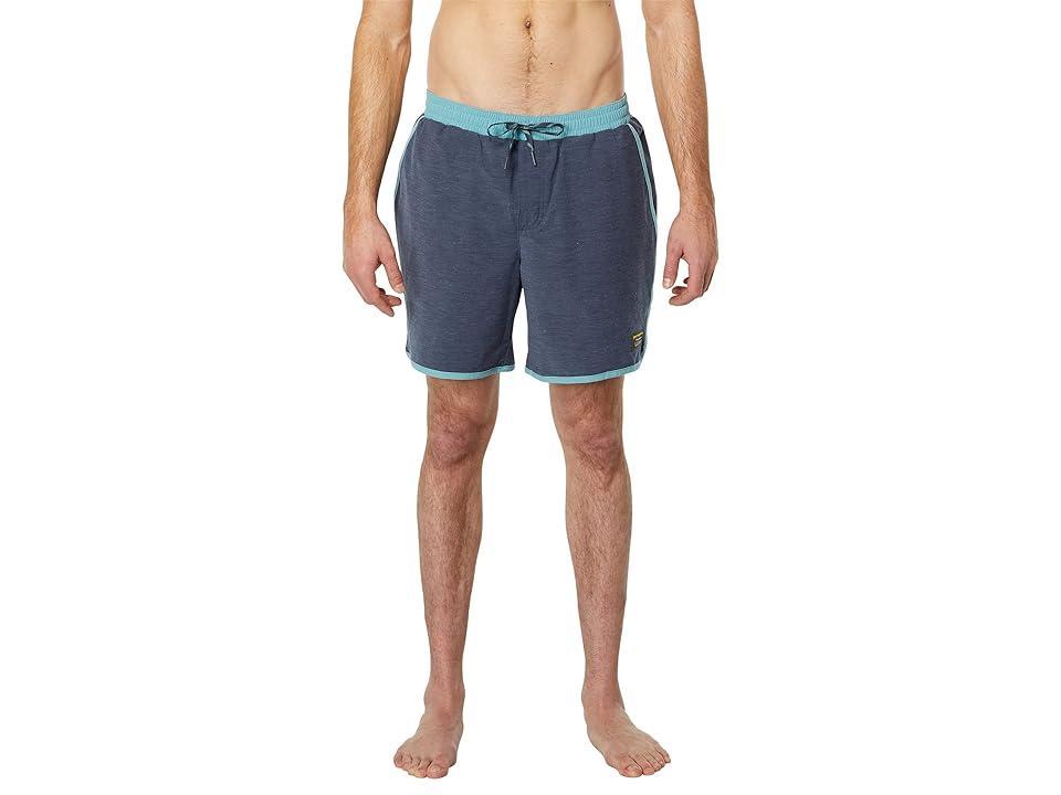 L.L.Bean 7 All Adventure Swim Shorts Solid (Carbon ) Men's Swimwear Product Image