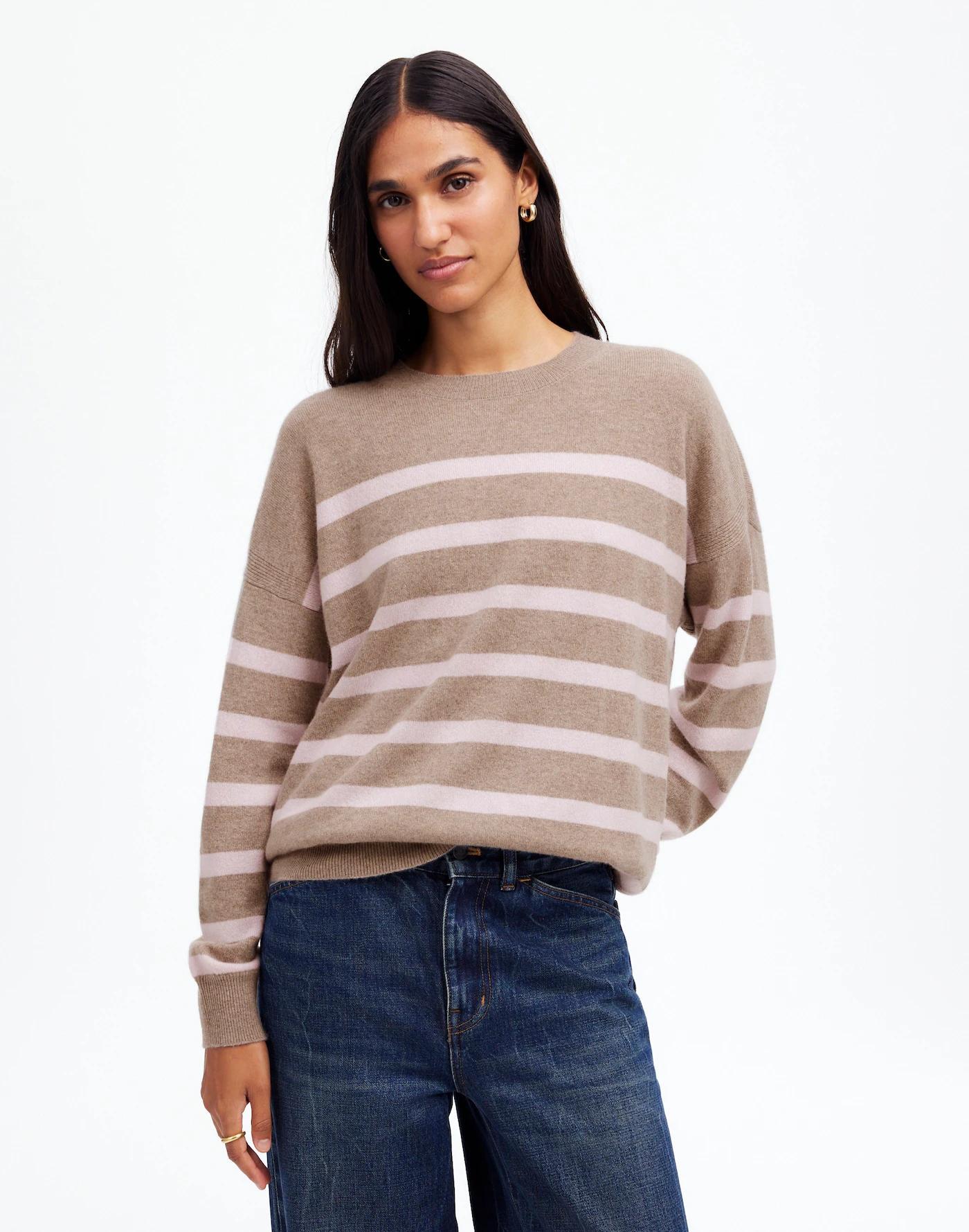 Cashmere Relaxed Crewneck Sweater Product Image