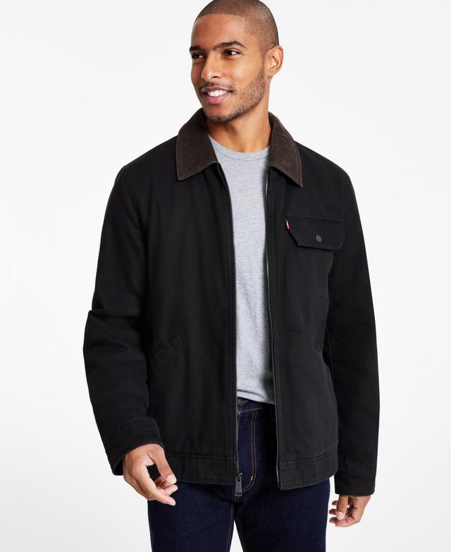 Levi's(r) Cotton Canvas Depot Jacket Men's Jacket Product Image