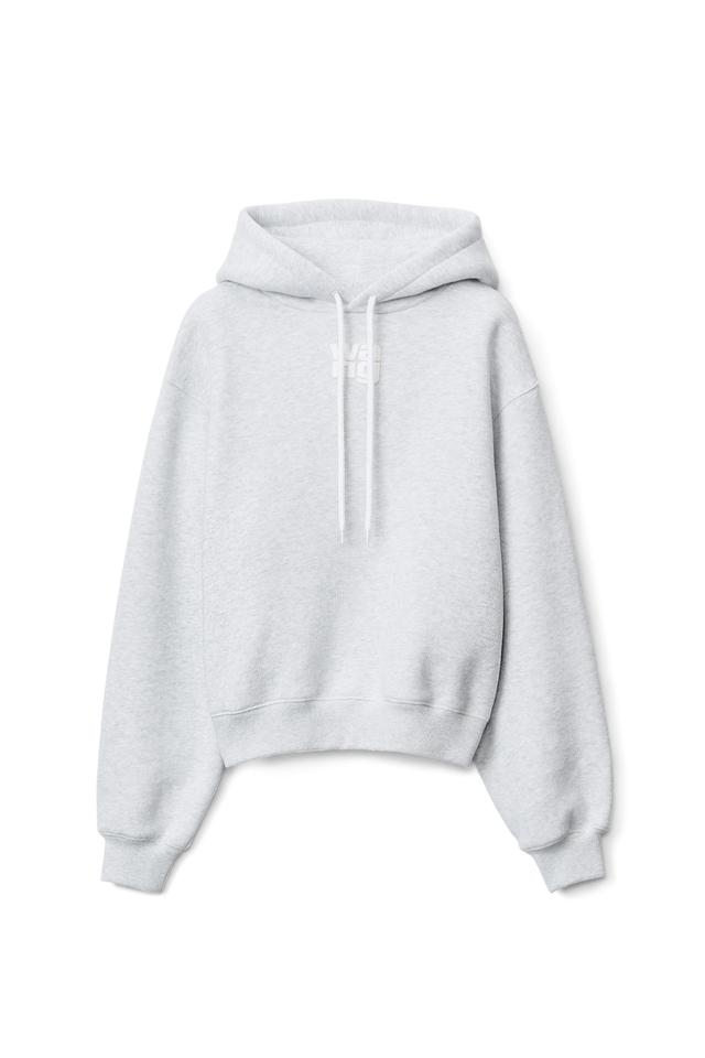 Puff Logo Hoodie In Structured Terry Product Image