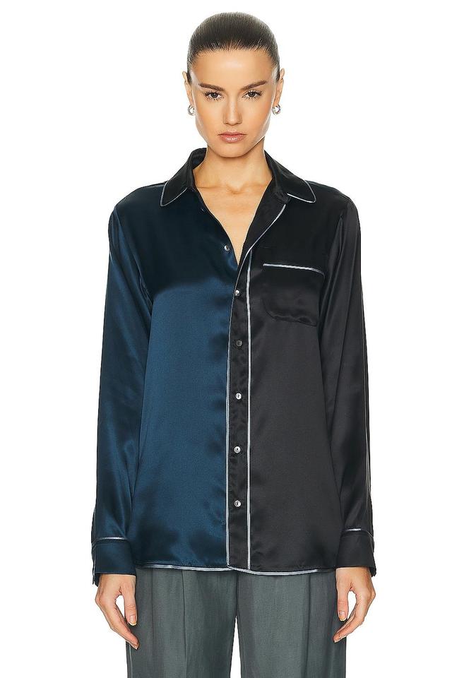 Pierre-Louis Mascia Longsleeve Shirt Blue. (also in L, M, S, XS). Product Image