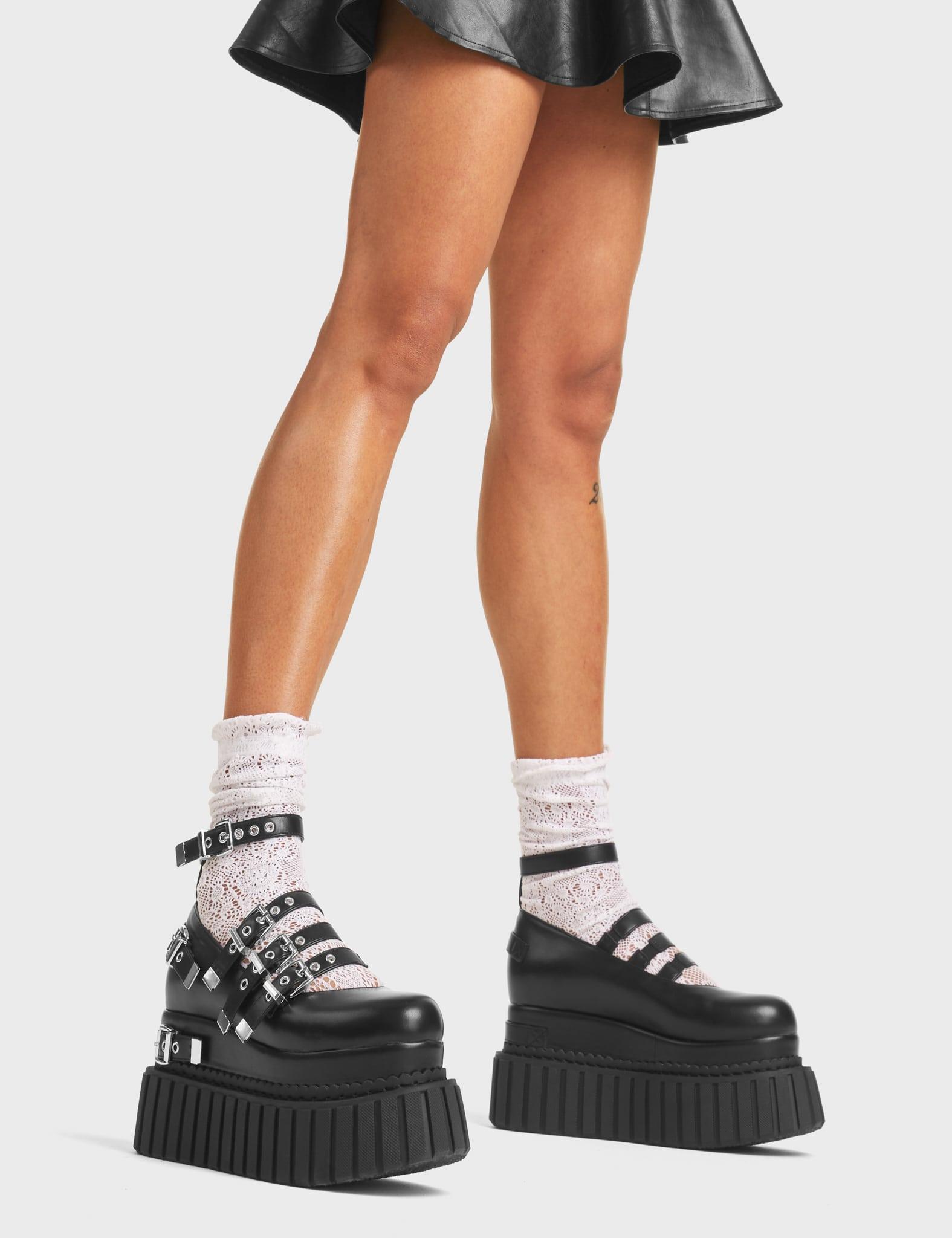 Daydreaming Chunky Platform Creeper Shoes Product Image