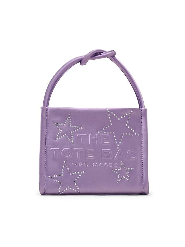 Womens The Mini Star Satin Tote Bag Product Image