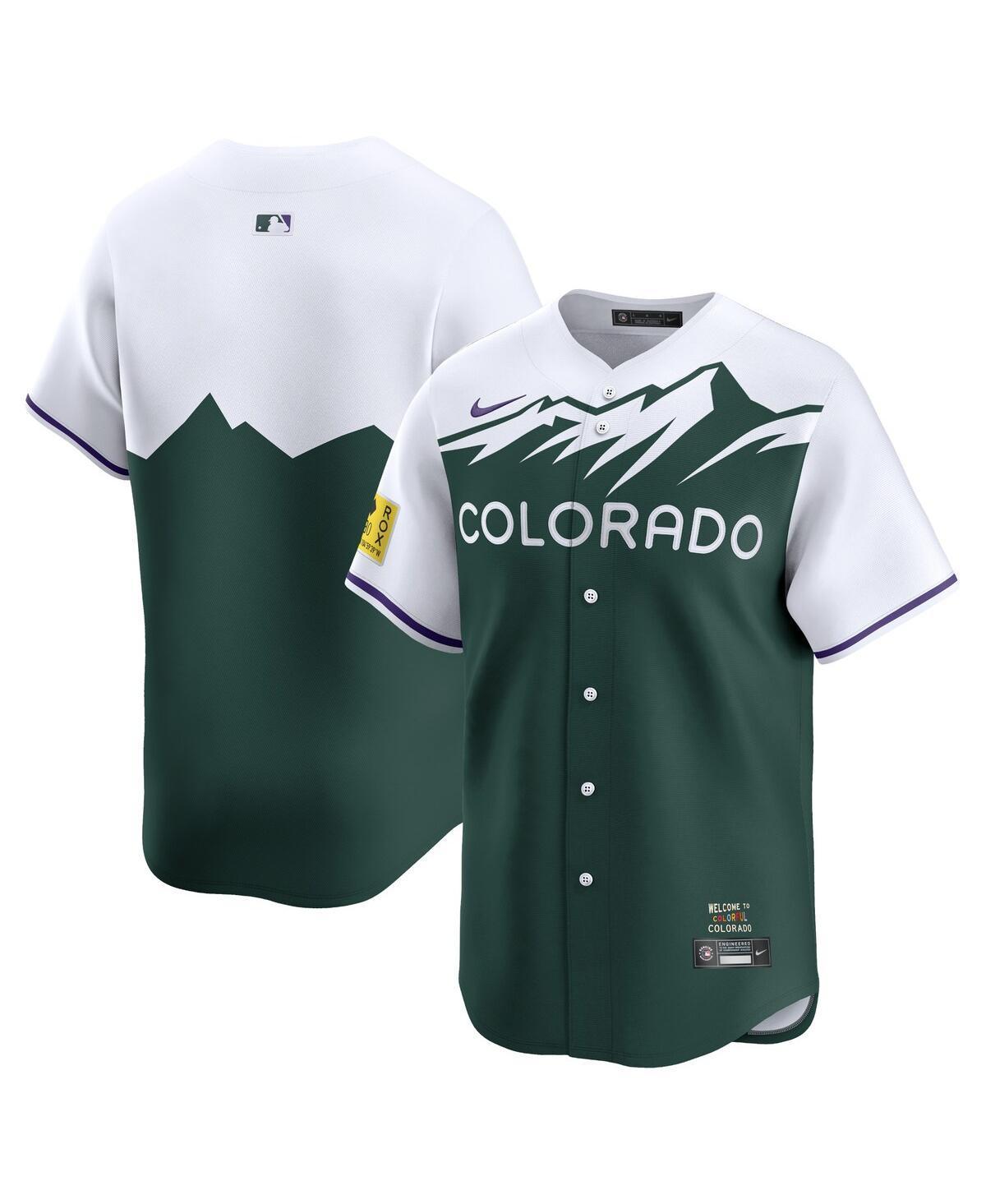 Nike Mens Green Colorado Rockies City Connect Limited Jersey - Green Product Image