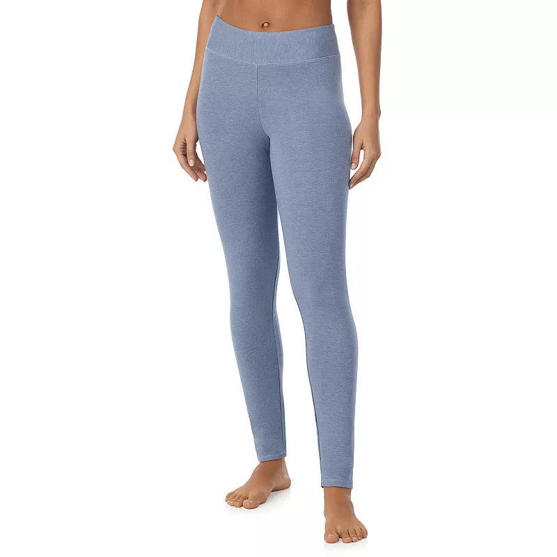 Womens Cuddl Duds Ultra Cozy Leggings Grey Product Image