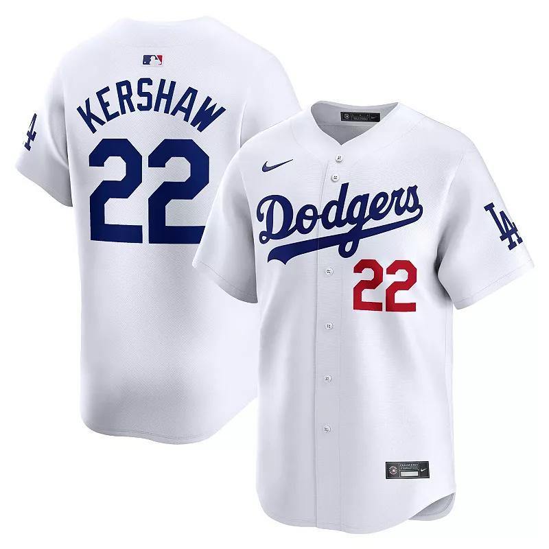 Clayton Kershaw Los Angeles Dodgers Nike Mens Dri-FIT ADV MLB Limited Jersey Product Image