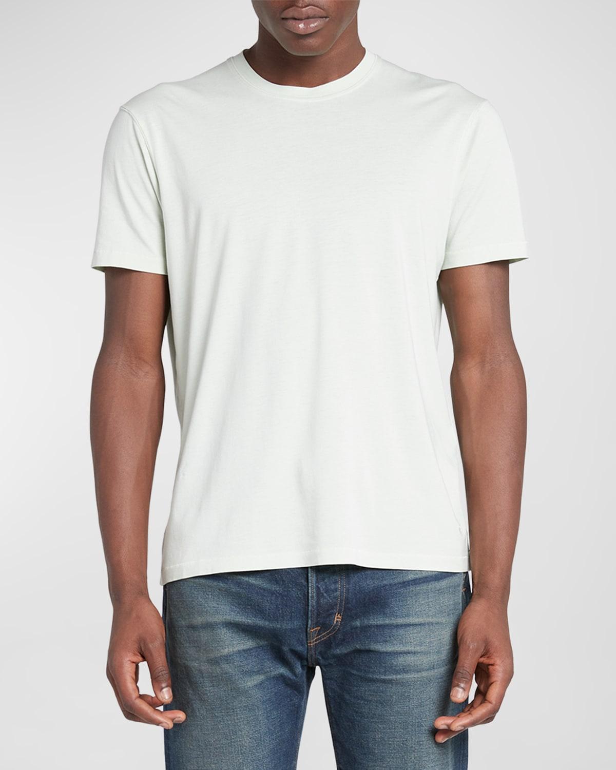 Mens Lyocell-Cotton Crewneck T-Shirt Product Image