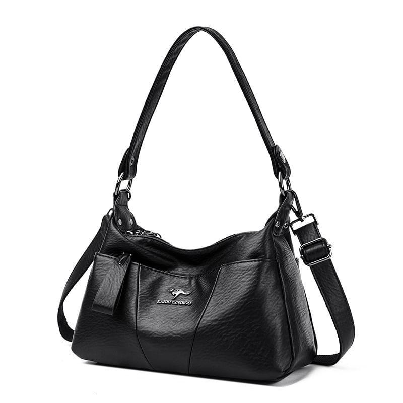 Faux Leather Crossbody Bag Product Image