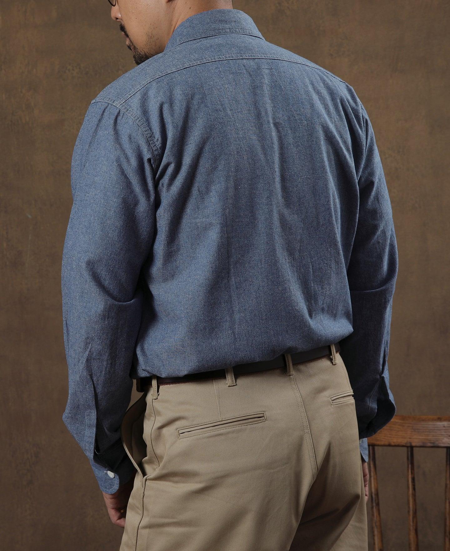 Blue Chambray Work Shirt Product Image