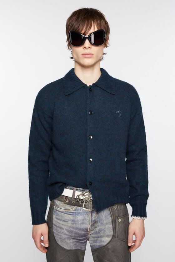 Polo wool cardigan Product Image