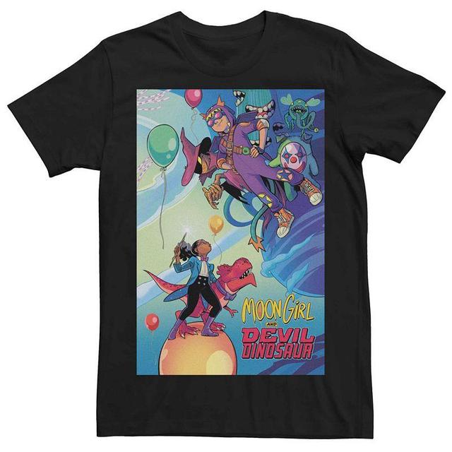 Juniors Marvels Moon Girl And Devil Dinosaur #40 Comic Cover Tee, Mens Product Image