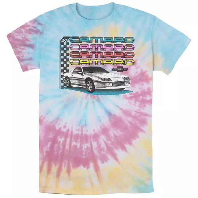 Mens Camaro 91 Tie Dye Graphic Tee Product Image