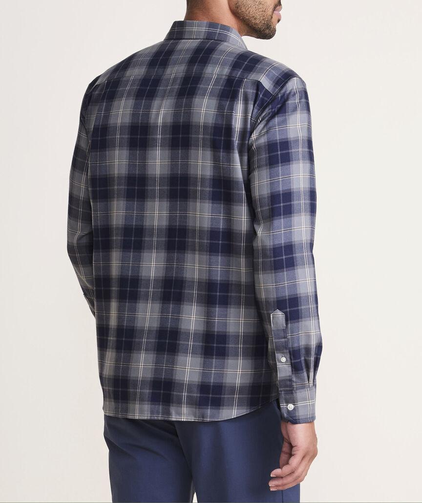 On-The-Go Brushed Twill Check Shirt Product Image