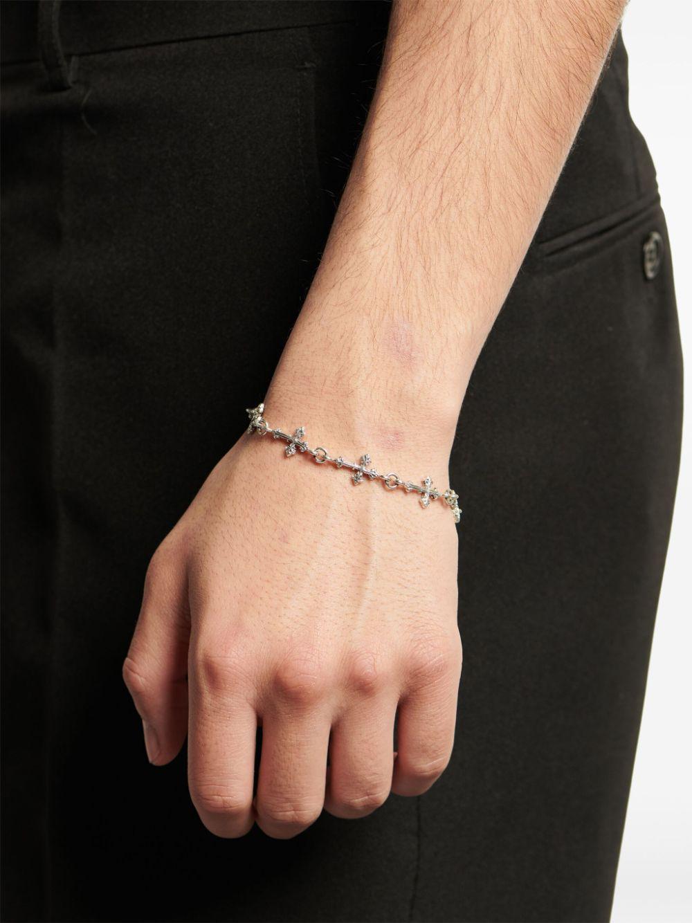 EMANUELE BICOCCHI Multi-cross Avelli Bracelet In Silver Product Image