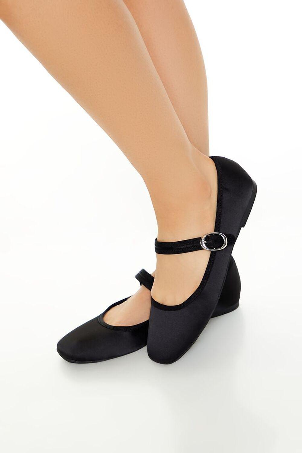 Satin Mary Jane Ballet Flats | Forever 21 product image