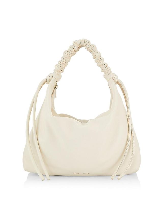 Medium Ruched Zip Shoulder Bag Product Image