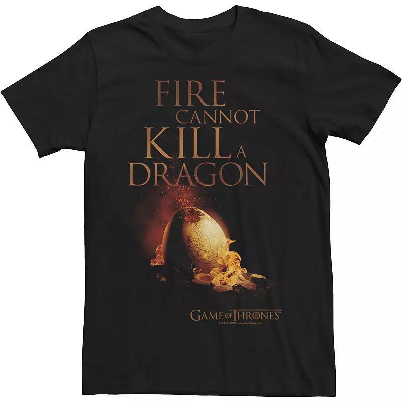 Mens Game Of Thrones Fire Cannot Kill A Dragon Tee Product Image