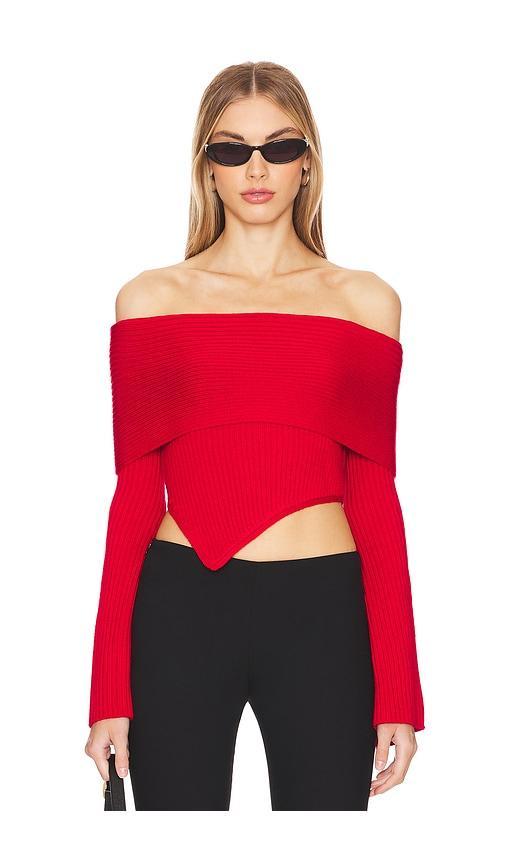 Taz Off The Shoulder Sweater Product Image