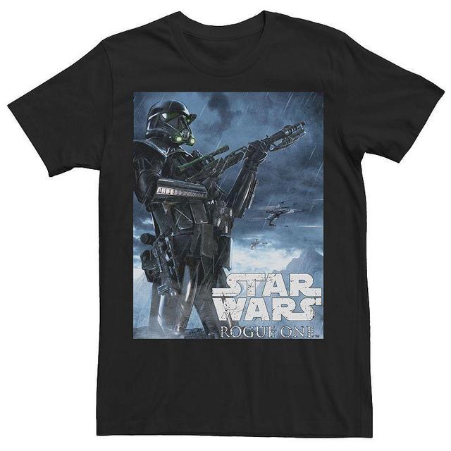 Mens Rogue One: A Star Wars Story Death Trooper Movie Poster Tee Product Image