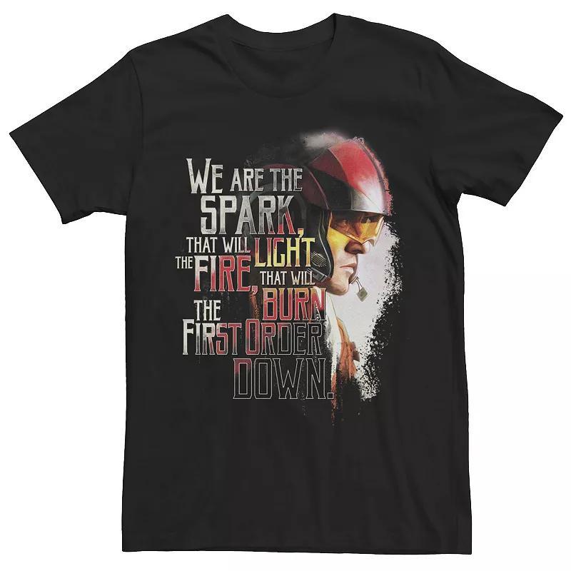 Mens Star Wars Poe Dameron We Are The Spark Tee Product Image