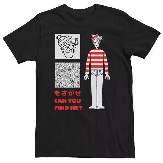 Fifth Sun Wheres Waldo Mens Kanji Can You Find Me Short Sleeve T-Shirt Product Image