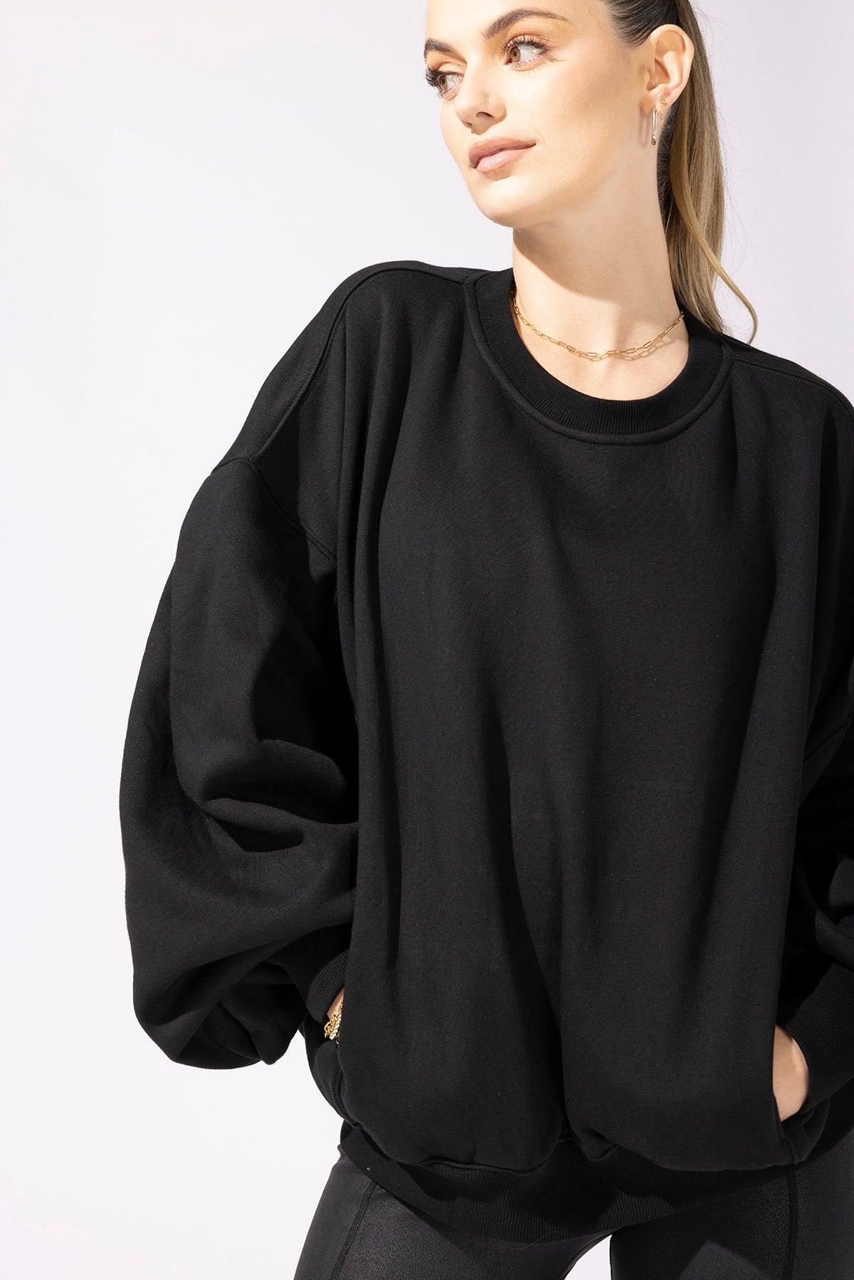 Brunch Sweater - Black Product Image