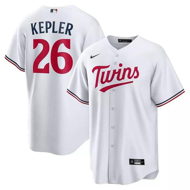 Mens Nike Max Kepler White Minnesota Twins Home Replica Player Logo Jersey - White Product Image