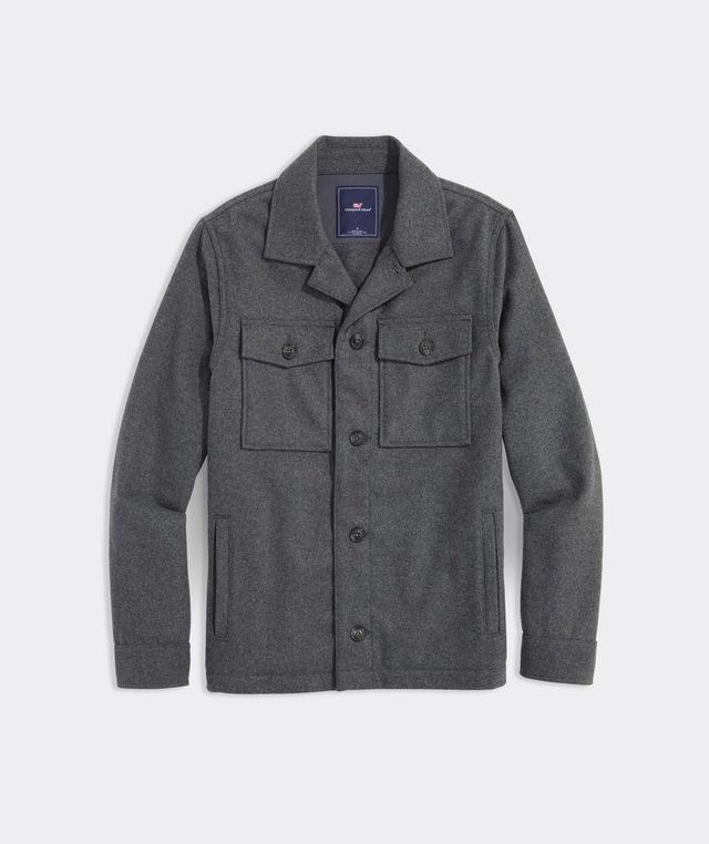 Wool Blend Shirt Jacket Product Image