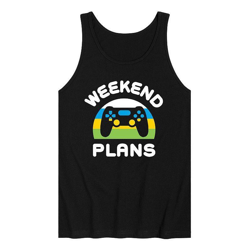 Mens Weekend Plans Tank Top Product Image