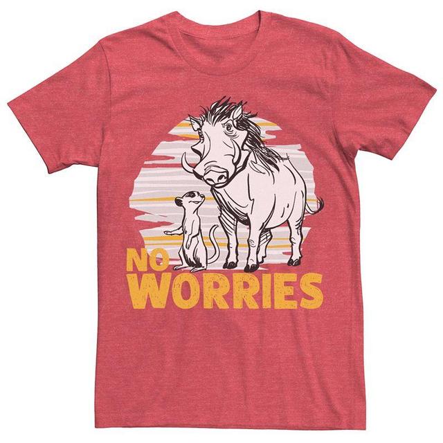 Disneys Lion King Mens No Worries Short Sleeve Tee Product Image